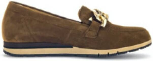 Gabor Klassieke dames mocassins in effen kleuren