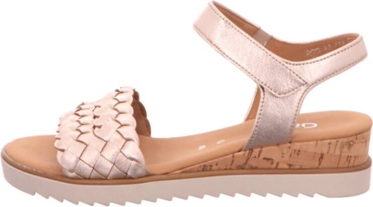 Gabor Comfortabele damessandalen in effen kleuren - Foto 5