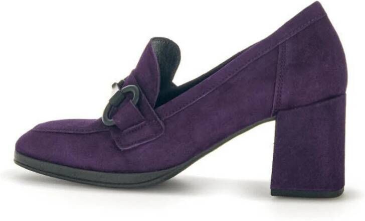 GABOR Pumps Dames 292 Maat: 38 5 Materiaal: Suède Kleur: Paars - Foto 5