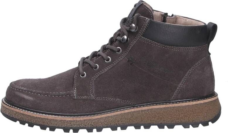 Pius Gabor Veterschoenen enkellaarsjes comfortschoen met contrastnaden g-wijdte