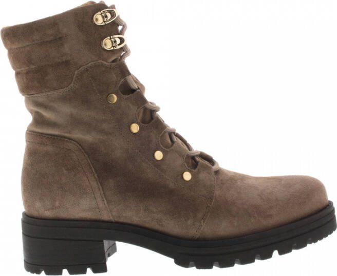 Gabor Lace up Boots Bruin Dames