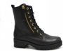 Gabor 785.1 Veterboots Laarzen Met Veters Dames Zwart - Thumbnail 3