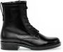 Gabor Zwarte veterschoenen in leren combinatie Black Dames - Thumbnail 2
