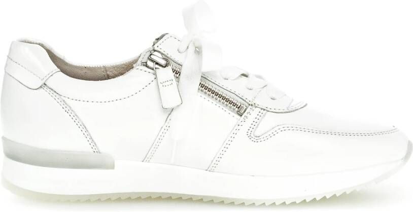 Gabor Leren Sneaker voor Dames White Dames - Foto 8