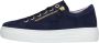 Gabor Lage Sneakers Donkerblauw Suède Blue Dames - Thumbnail 3