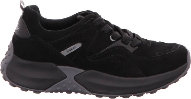 Gabor Lage Zwarte Sneakers Black Dames