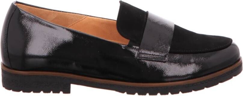 Gabor Instappers Female Instapschoenen Damesschoenen Leer 32.042 Zwart - Foto 7