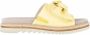 Gabor Citroen Casual Open Slippers Yellow Dames - Thumbnail 1