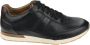 Gabor Leren Sneakers Zwart Black Heren - Thumbnail 1