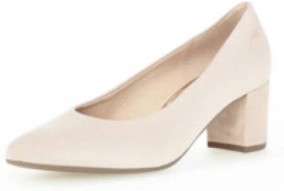 Gabor Lichtgrijze Dames Ballerina's Elegante Instap Schoenen