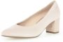 Gabor Lichtgrijze Dames Ballerina's Elegante Instap Schoenen - Thumbnail 1
