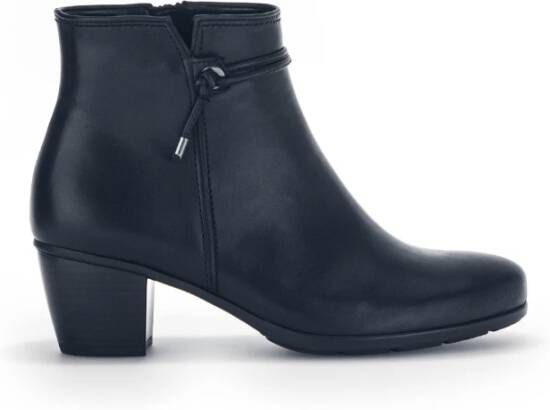 Gabor 35.522 Dames blauw donker enkellaarzen - Foto 5