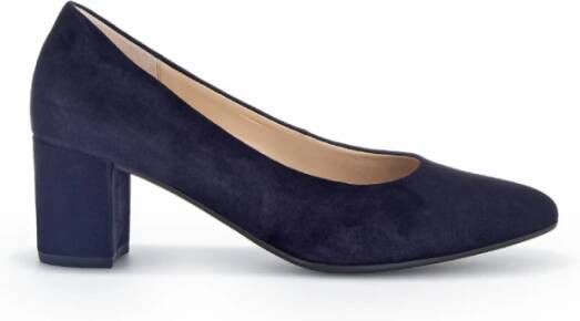 Gabor 450 Pumps High Heels Schoenen Hoge Hak Dames Blauw - Foto 5