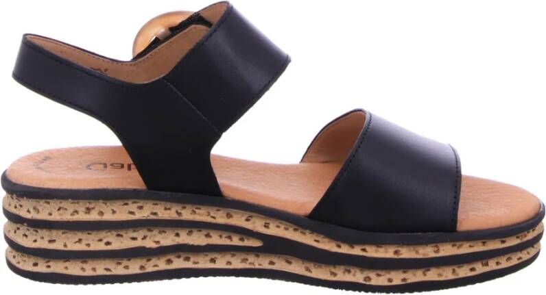 Gabor 24.550 Dames platform sandaal Zwart - Foto 6