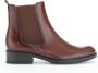 Gabor Moderne Chelsea Boots van glad leer Brown Dames - Thumbnail 2