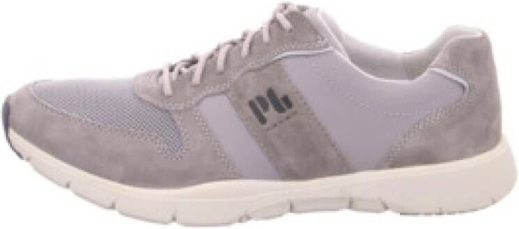 Camel active Velours Veterschoenen Gray Heren