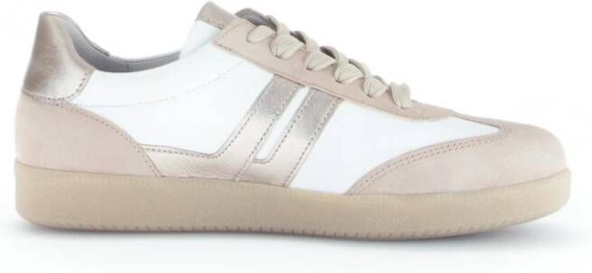 Gabor Plateausneakers vrijetijdsschoen halfschoen veterschoen met gepolsterde schacht