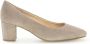 Gabor Moderne Elegante Beige Leren Pumps Beige Dames - Thumbnail 2