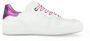Gabor Comfort Sneaker Wit-Roze Uitneembaar Voetbed - Thumbnail 2