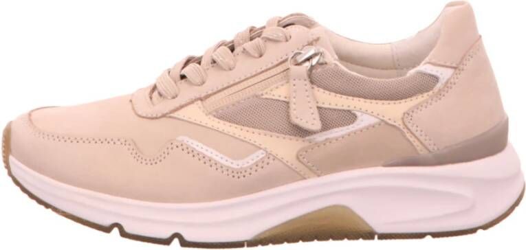 Gabor Mooie Dames Enkellaarzen Beige Dames