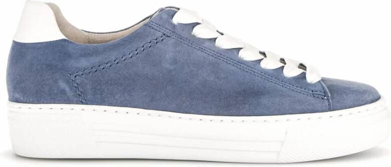 Gabor Mooie Dames Enkellaarzen Blue Dames