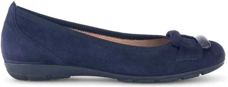 Gabor Ballerina's businessschoen lage schoen instapschoen comfortabele elastische afwerking