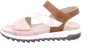 Gabor Neutrale Florenz Metallic Sandalen Pink Dames - Thumbnail 2