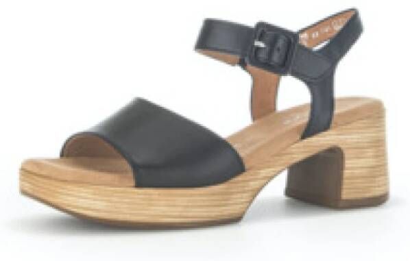 Gabor Oranje dames sleehak sandalen