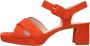 GABOR Dames 953 Maat: 42 5 Materiaal: Suède Kleur: Oranje - Thumbnail 3