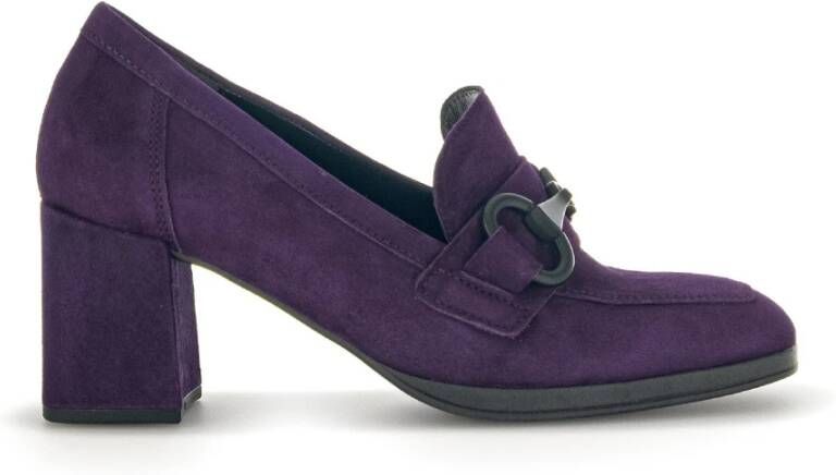 GABOR Pumps Dames 292 Maat: 38 5 Materiaal: Suède Kleur: Paars - Foto 7
