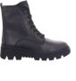 Gabor Zwarte Leren Veter Militaire Laarzen Black Dames - Thumbnail 3