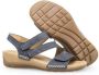 Gabor Platte sandalen Blauw Dames - Thumbnail 1