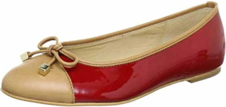 Gabor Rode Ballerina Schoenen Red Dames