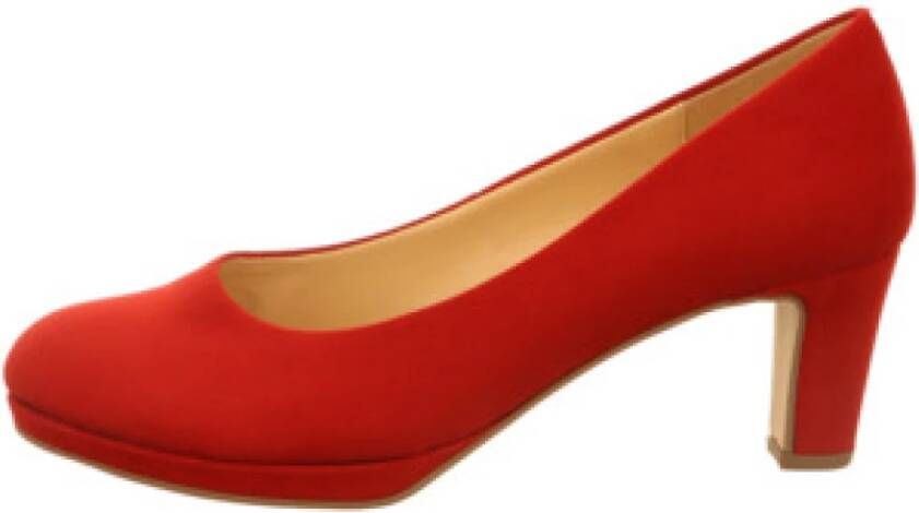 Gabor Rode elegante pumps met hak voor dames