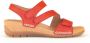 Gabor Verstelbare Velcro Strap Dames Sandaal Groen Green Dames - Thumbnail 17