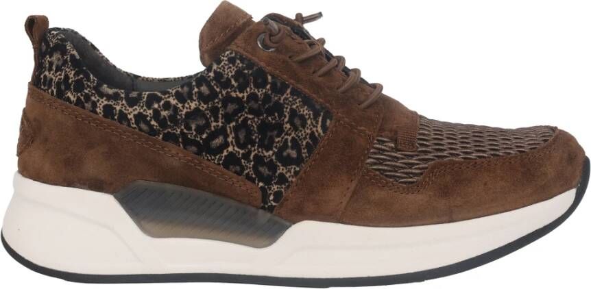 Gabor rollingsoft sensitive 96.955.81 dames rollende wandelsneaker bruin - Foto 2