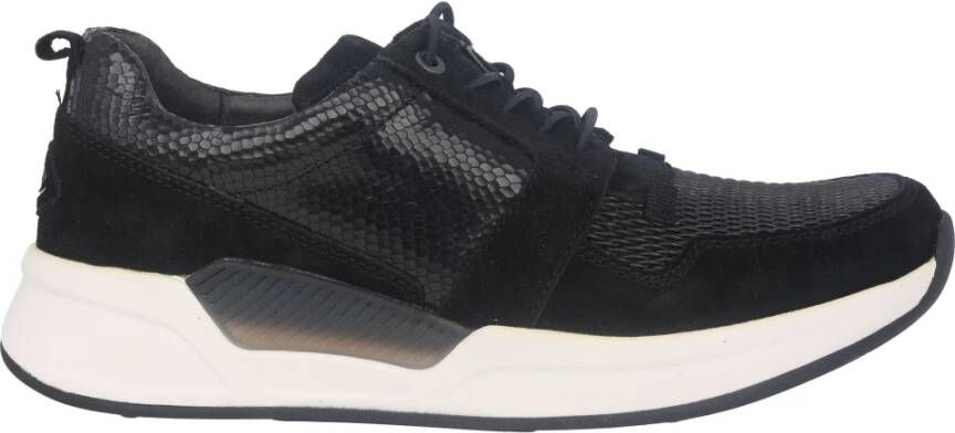 Gabor Rollende sneaker voor vrouwen in het zwart