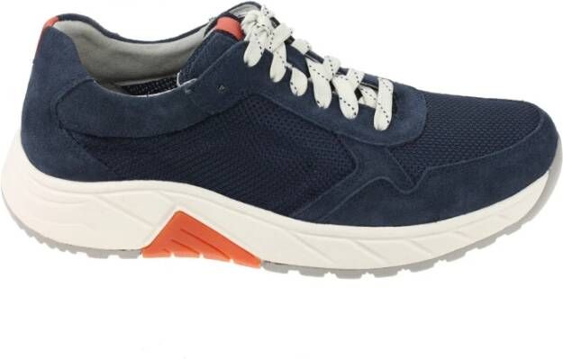 Gabor Rollende zool heren wandelschoenen Blauw Blue Heren