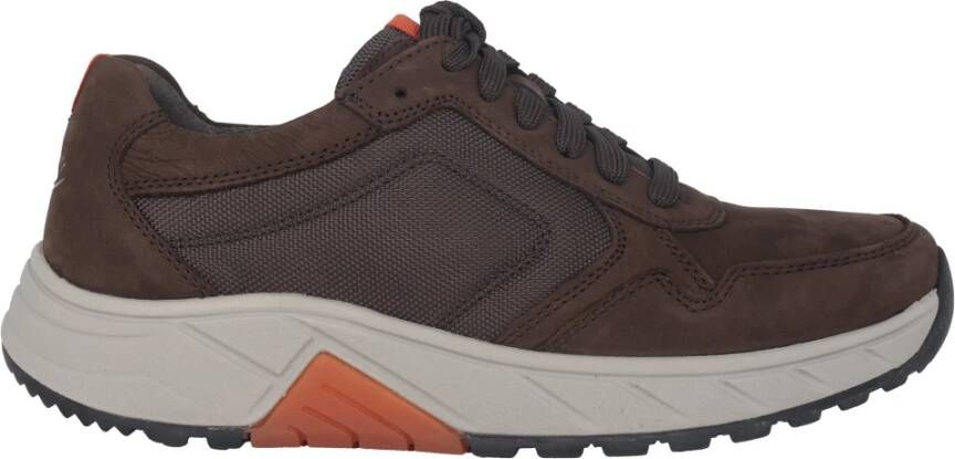 Pius Gabor rollingsoft sensitive 8002.10.04 heren rollende wandelsneaker bruin