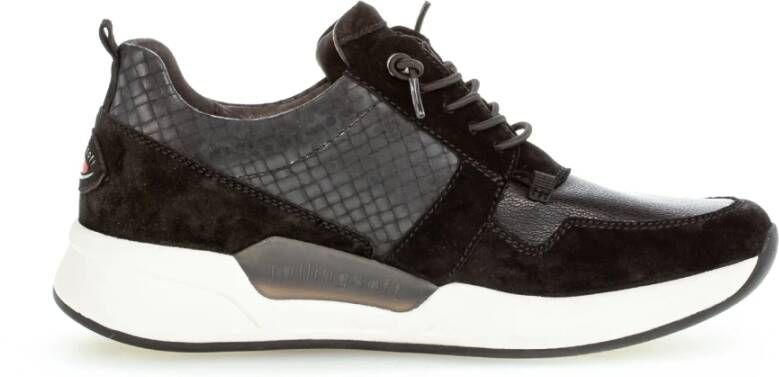 Gabor Rollingsoft Dames Wandelsneaker Black Dames