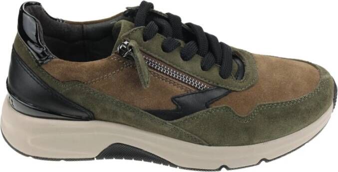 Gabor Rollingsoft Dames Wandelsneaker Green Dames