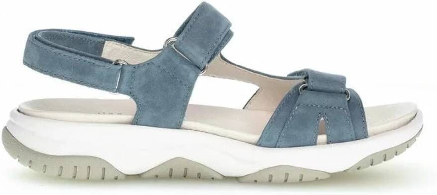 Gabor rollingsoft sensitive 66.826.26 sandal Blauw Dames