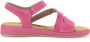 Gabor Paarse Leren Sandalen Modern Comfortabel Purple Dames - Thumbnail 5