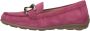 Gabor Roze Suède Loafers met Gouden Detail Pink Dames - Thumbnail 3