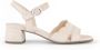 Gabor Roze Velours Kruisband Sandalen Pink Dames - Thumbnail 2