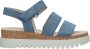 Gabor Sandalen blauw Synthetisch Dames - Thumbnail 4