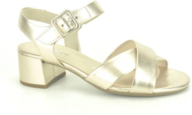 Gabor Sandaal met stijlvol ontwerp Yellow Dames - Foto 1