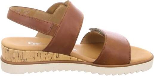 GABOR Dames 752 Maat: 40 Materiaal: Leer Kleur: Camel - Foto 7