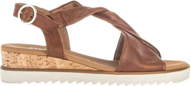 Gabor Sandalen zonder hak Bruin Dames - Foto 3