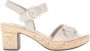 GABOR Sandalen Dames 764.1 Maat: 40 5 Materiaal: Suède Kleur: Taupe - Thumbnail 3